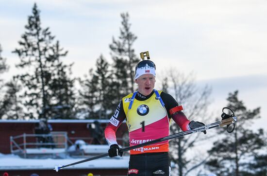 Sweden Biathlon Worlds Pursuit Men