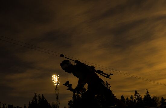 Sweden Biathlon Worlds Pursuit Men