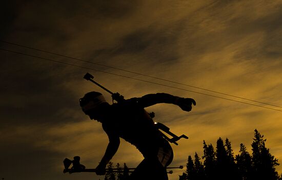 Sweden Biathlon Worlds Pursuit Men