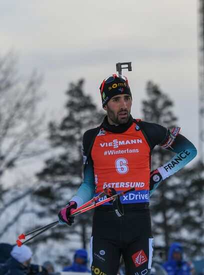 Sweden Biathlon Worlds Pursuit Men