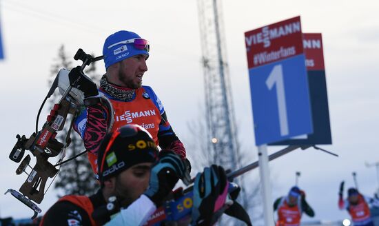 Sweden Biathlon Worlds Pursuit Men