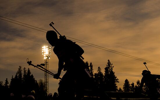 Sweden Biathlon Worlds Pursuit Men