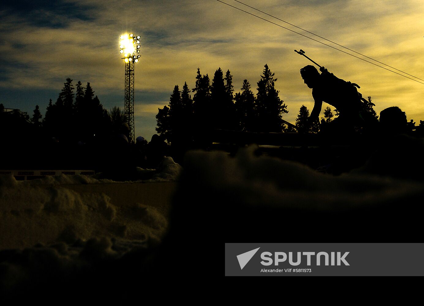 Sweden Biathlon Worlds Pursuit Men