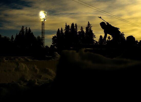 Sweden Biathlon Worlds Pursuit Men
