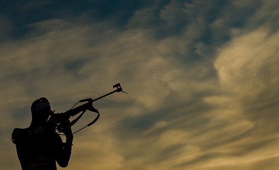 Sweden Biathlon Worlds Pursuit Men