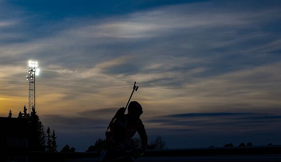 Sweden Biathlon Worlds Pursuit Men