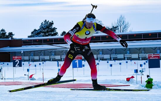 Sweden Biathlon Worlds Pursuit Men