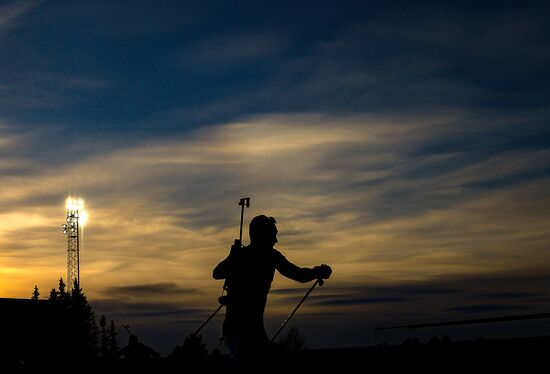 Sweden Biathlon Worlds Pursuit Men