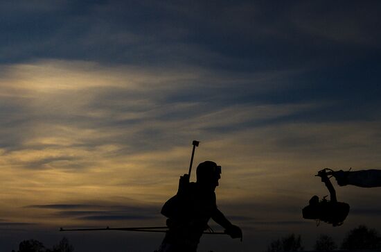 Sweden Biathlon Worlds Pursuit Men
