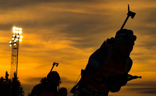 Sweden Biathlon Worlds Pursuit Men