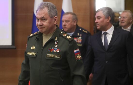 Russia State Duma Shoigu