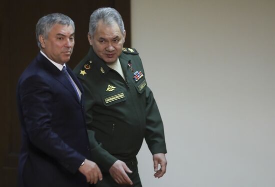 Russia State Duma Shoigu