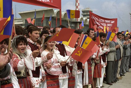 Andrei Gromyko's visit to Romania
