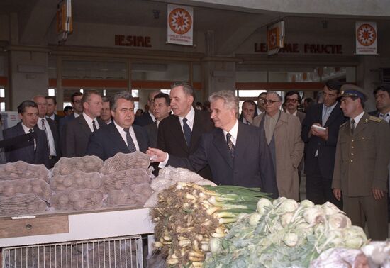 Andrei Gromyko's visit to Romania