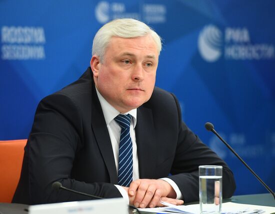 News conference on Archive Day, marked in Russia on March 10