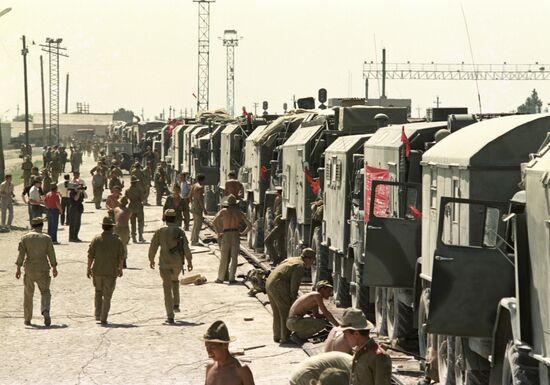 Withdrawal of Soviet troops from Afghanistan