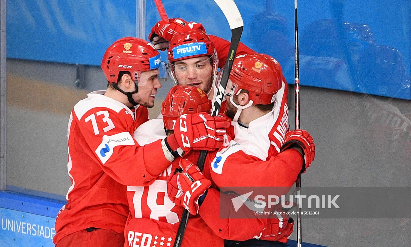 Russia Universiade Ice Hockey Men Final