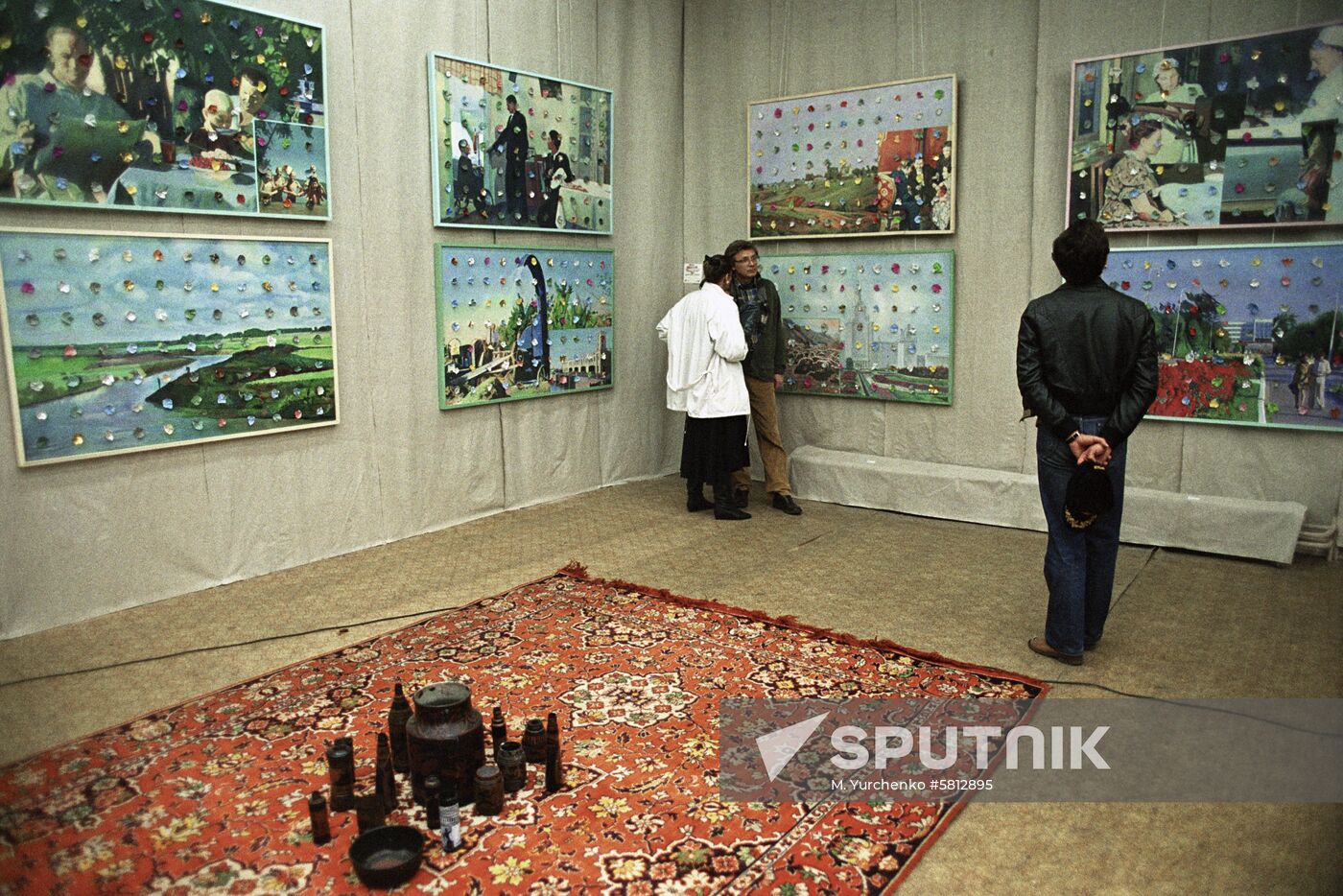 Exhibition of Moscow avant-garde painters Dwelling