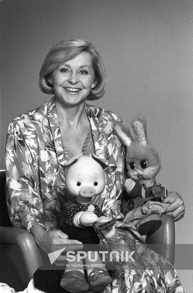 Television host Angelina Vovk