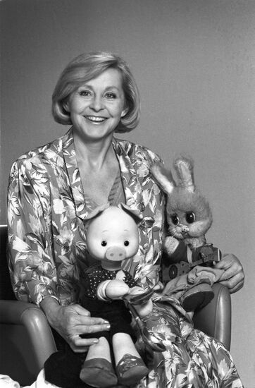 Television host Angelina Vovk