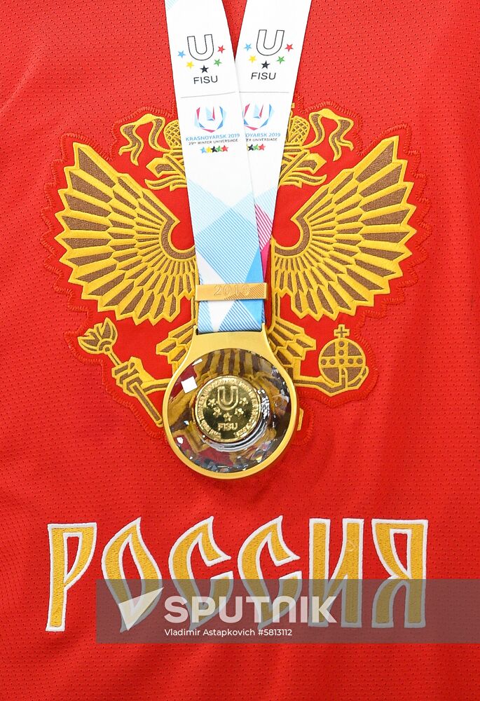Russia Universiade Ice Hockey Men Medals