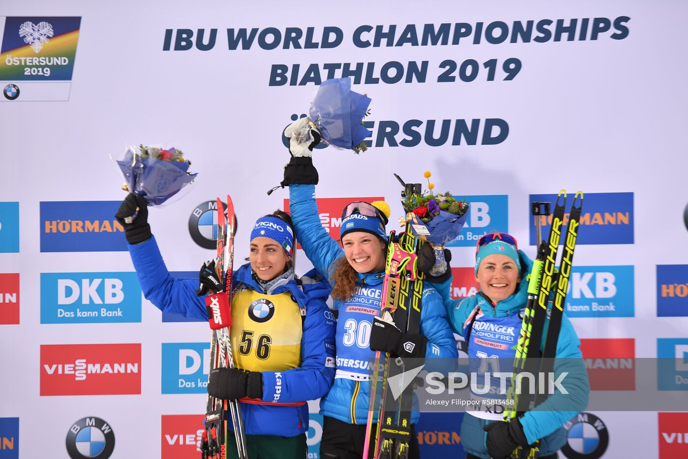 Sweden Biathlon Worlds Individual Competition Women