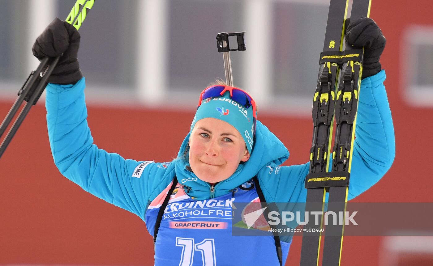 Sweden Biathlon Worlds Individual Competition Women