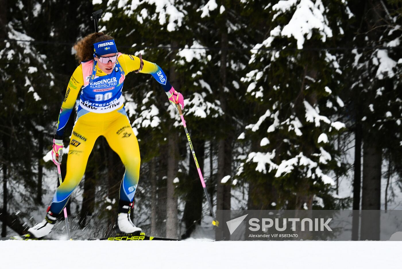 Sweden Biathlon Worlds Individual Competition Women