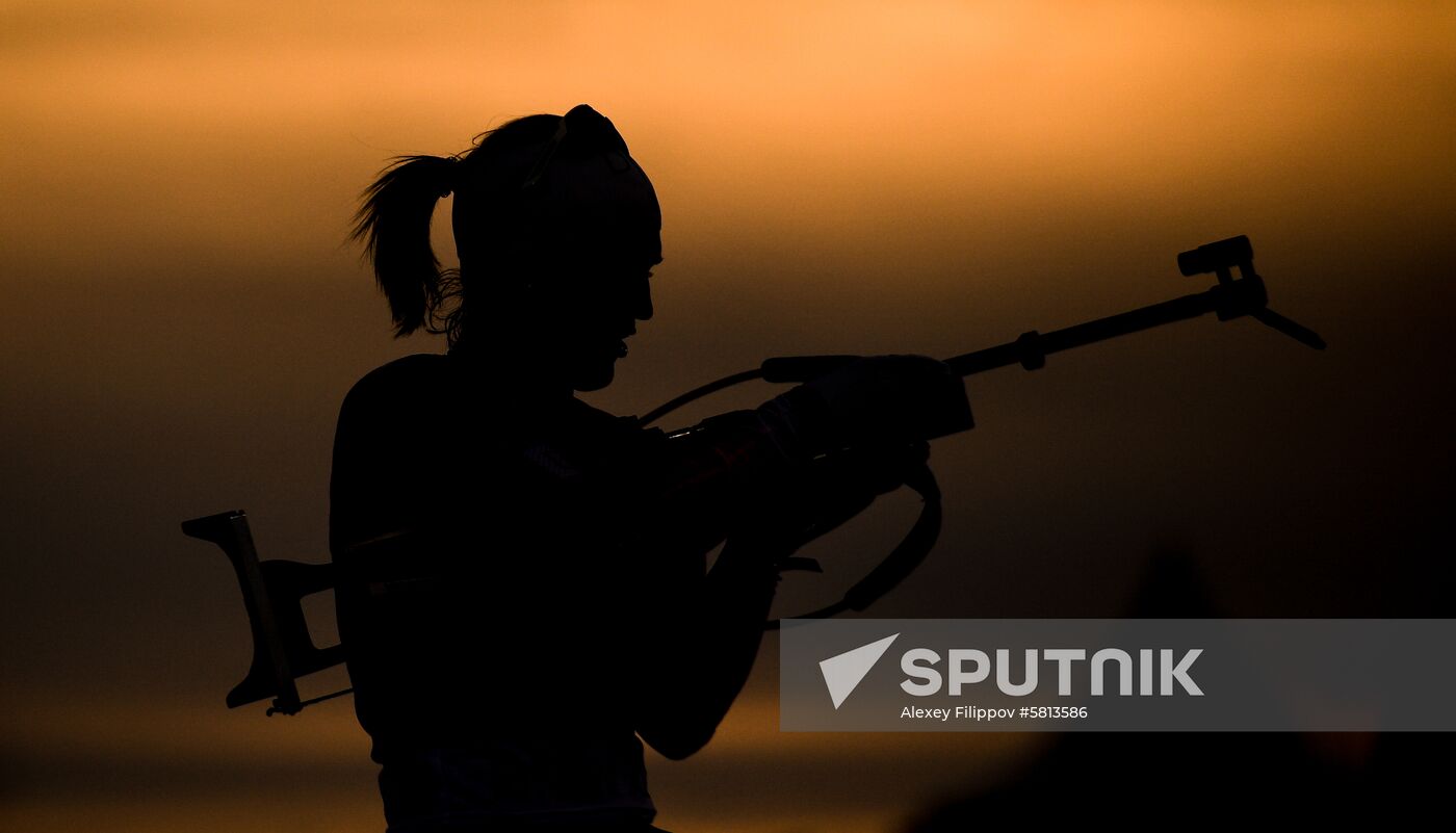 Sweden Biathlon Worlds Individual Competition Women