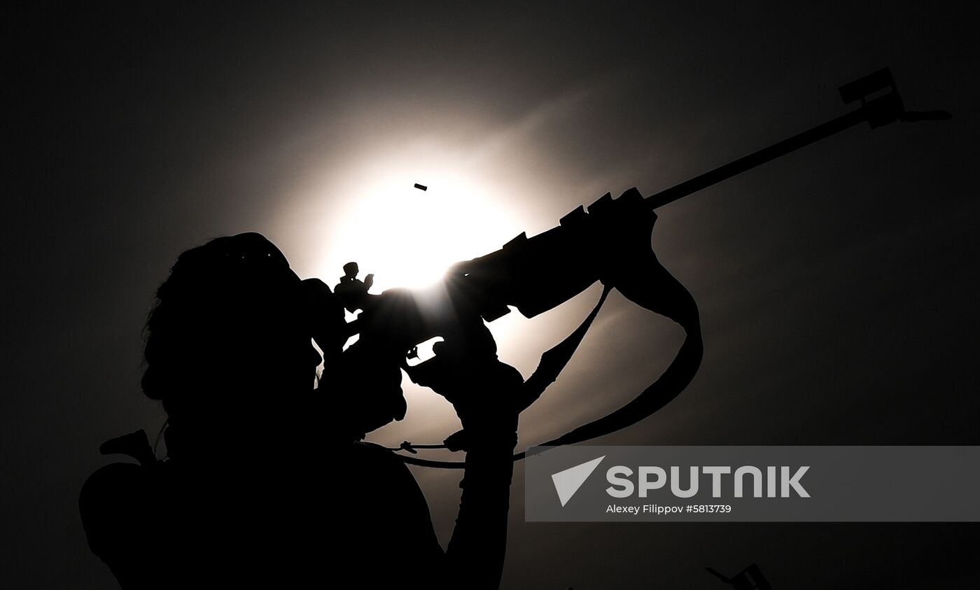 Sweden Biathlon Worlds Individual Competition Women