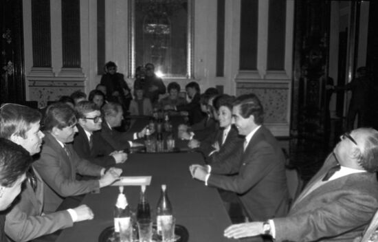 Mexican Secretary of Foreign Affairs Bernardo Sepulveda Amor visits USSR