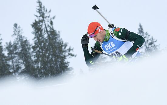 Sweden Biathlon Worlds Individual Competition Men