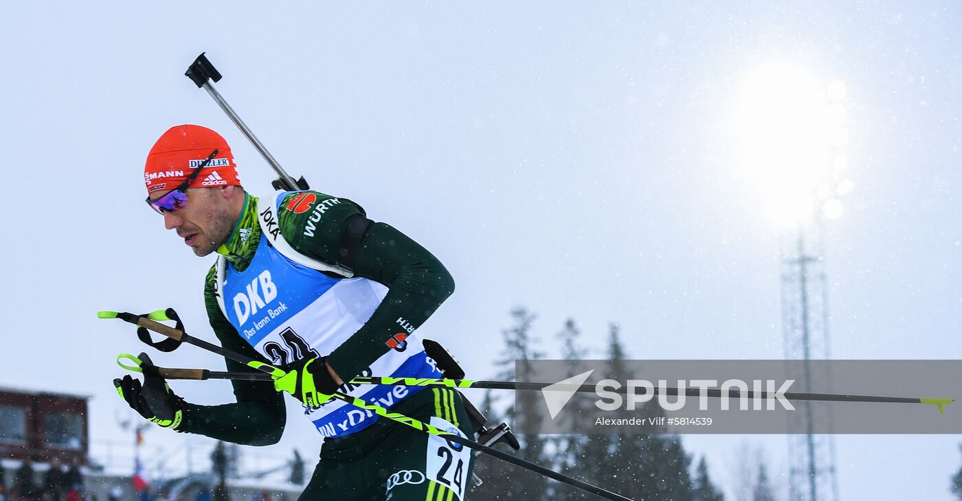 Sweden Biathlon Worlds Individual Competition Men