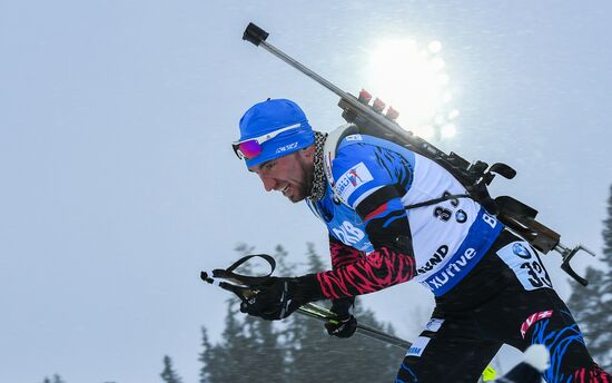 Sweden Biathlon Worlds Individual Competition Men