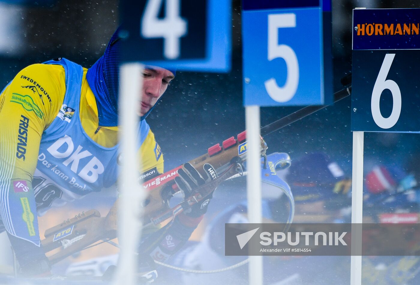 Sweden Biathlon Worlds Individual Competition Men