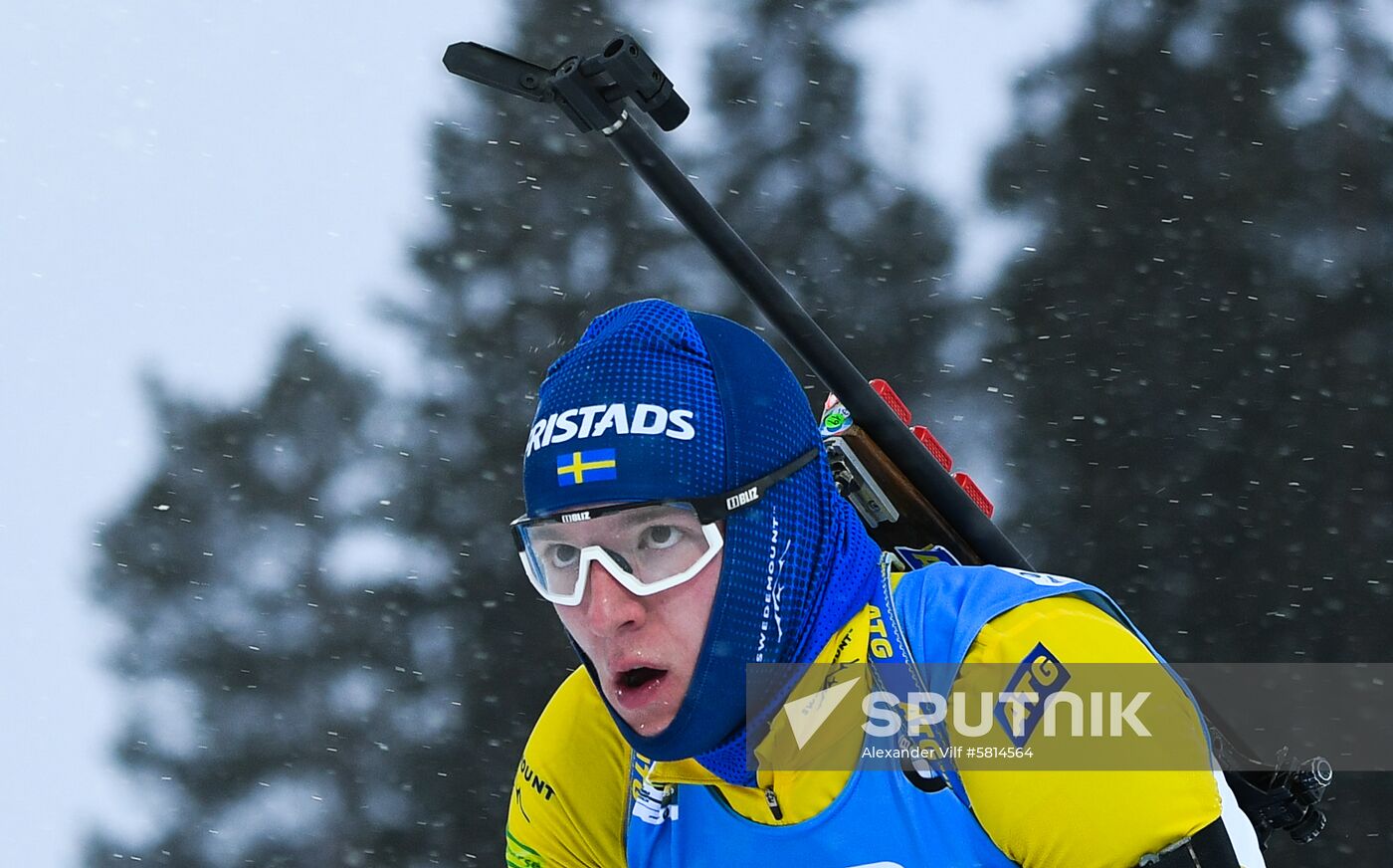 Sweden Biathlon Worlds Individual Competition Men