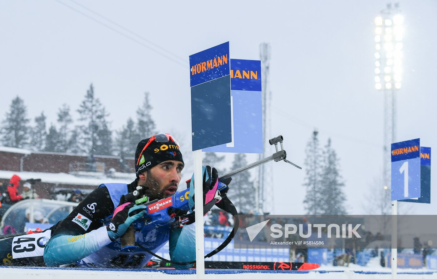 Sweden Biathlon Worlds Individual Competition Men