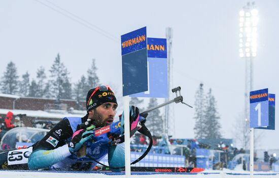 Sweden Biathlon Worlds Individual Competition Men