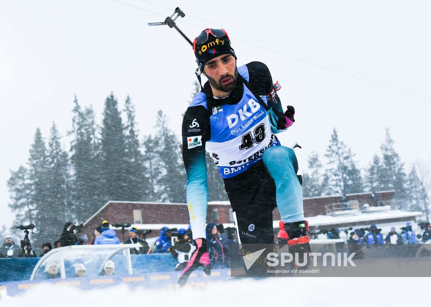 Sweden Biathlon Worlds Individual Competition Men