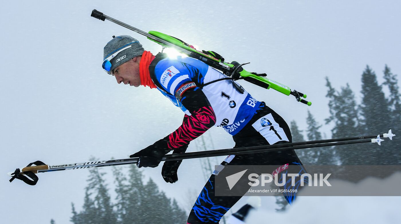 Sweden Biathlon Worlds Individual Competition Men