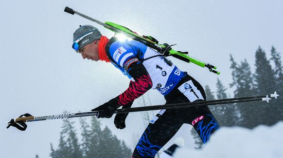 Sweden Biathlon Worlds Individual Competition Men