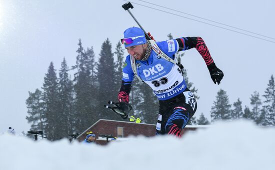 Sweden Biathlon Worlds Individual Competition Men