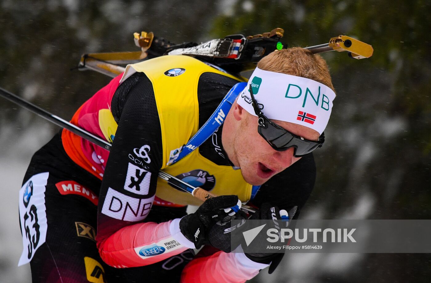 Sweden Biathlon Worlds Individual Competition Men