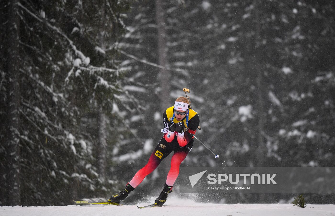 Sweden Biathlon Worlds Individual Competition Men