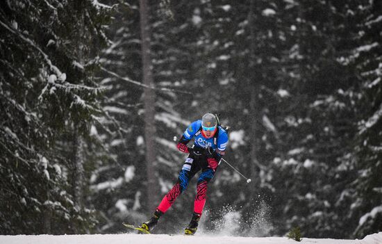 Sweden Biathlon Worlds Individual Competition Men