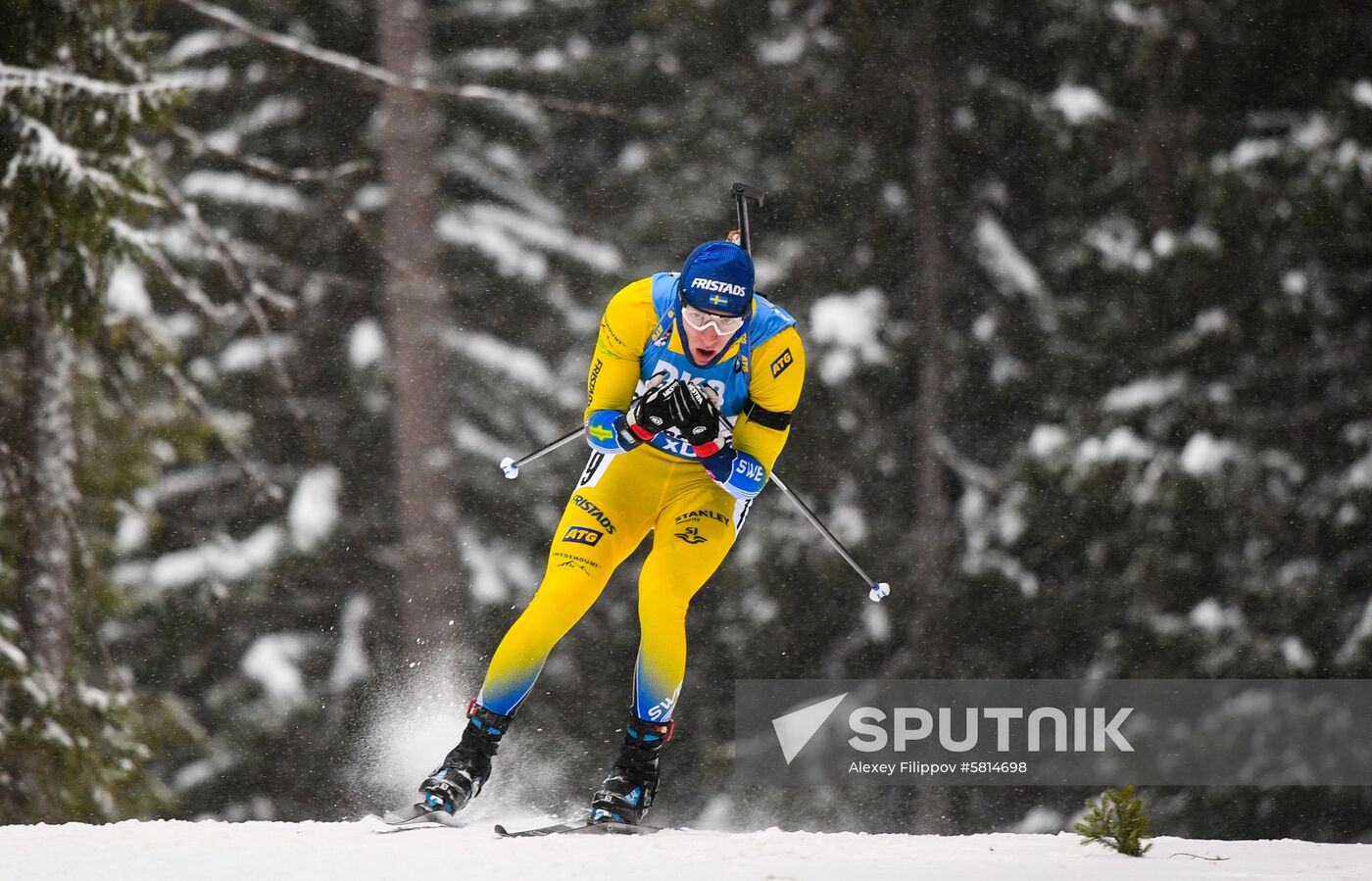 Sweden Biathlon Worlds Individual Competition Men