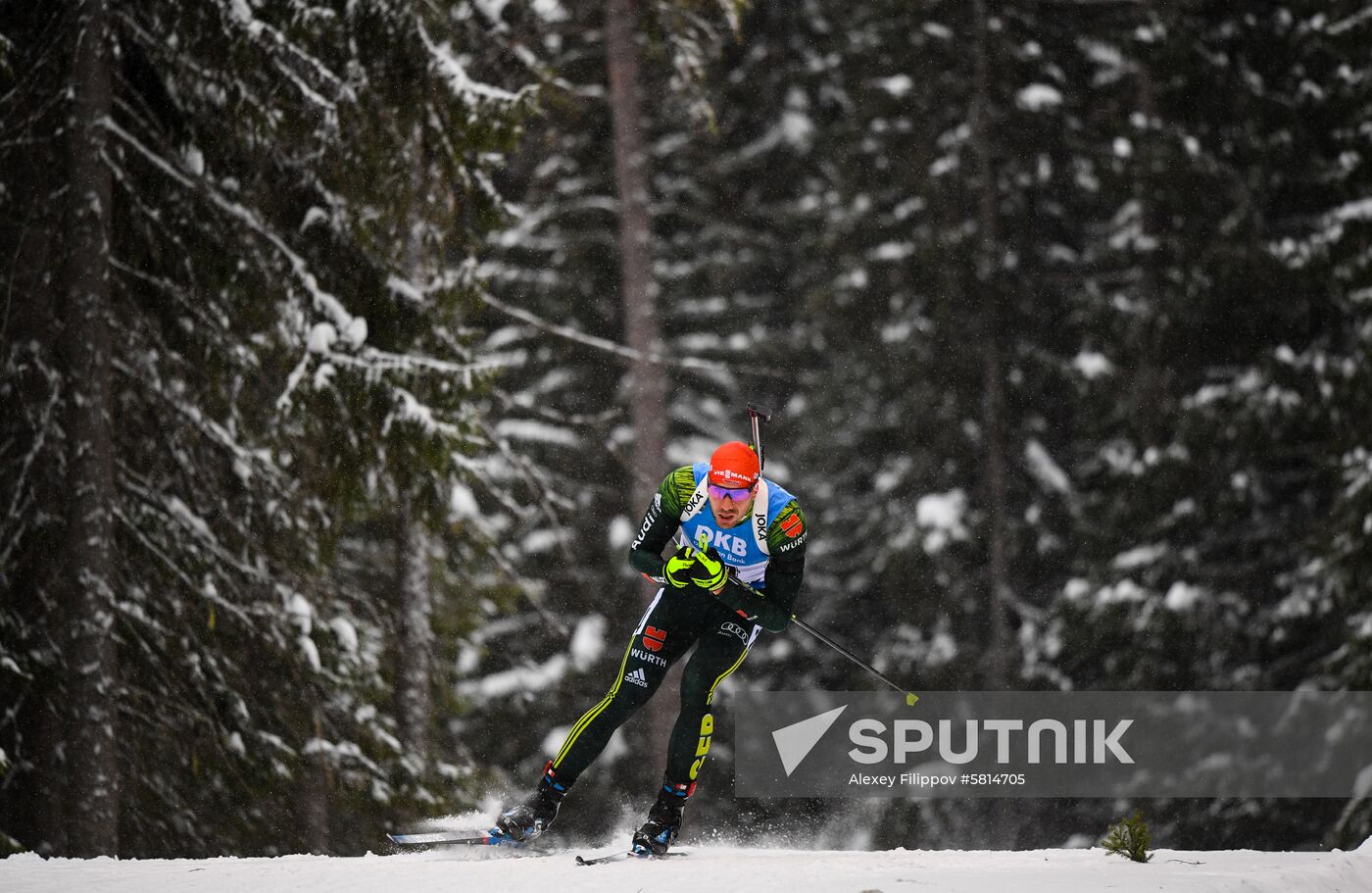 Sweden Biathlon Worlds Individual Competition Men