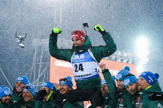 Sweden Biathlon Worlds Individual Competition Men