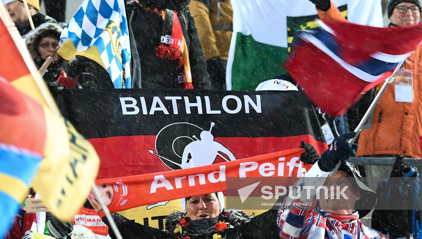 Sweden Biathlon Worlds Individual Competition Men