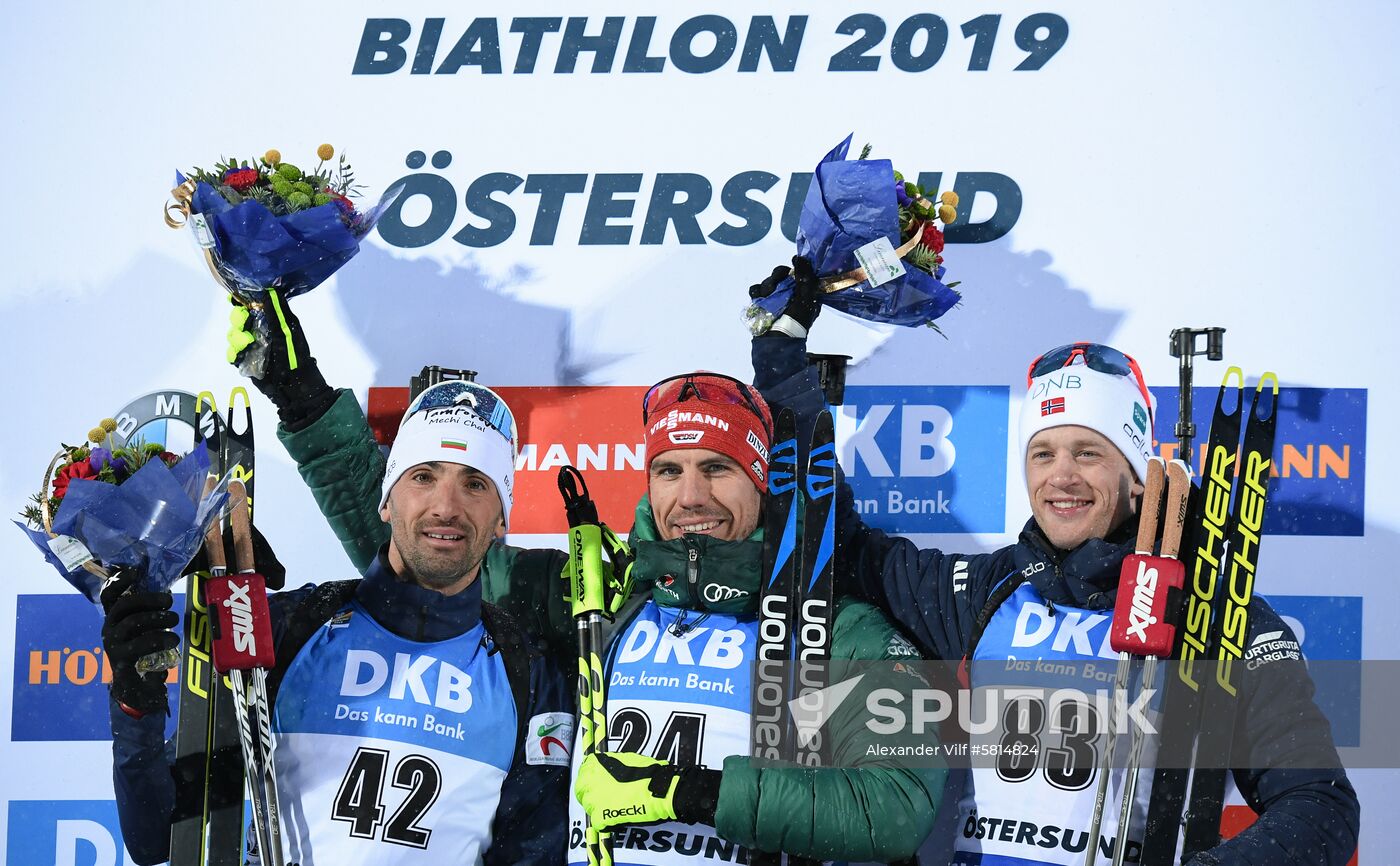 Sweden Biathlon Worlds Individual Competition Men